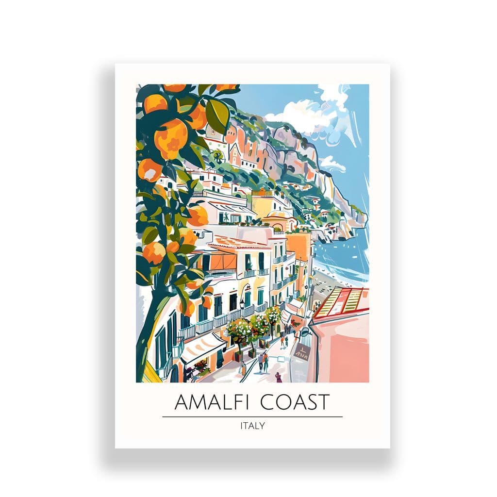 Amalfi Coast | Italy | Travel Print - Image 2