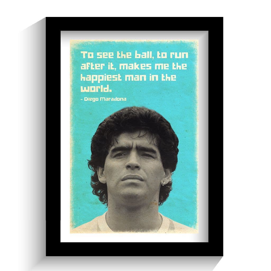 Argentina | Diego Maradona Retro Art Print - Image 2