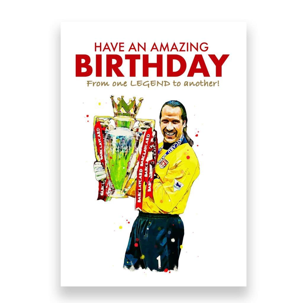 Arsenal Birthday Card | David Seaman
