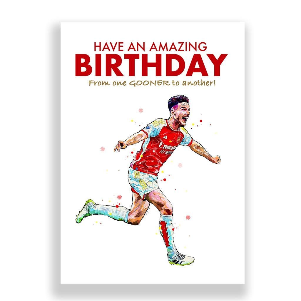 Arsenal Birthday Card | Declan Rice