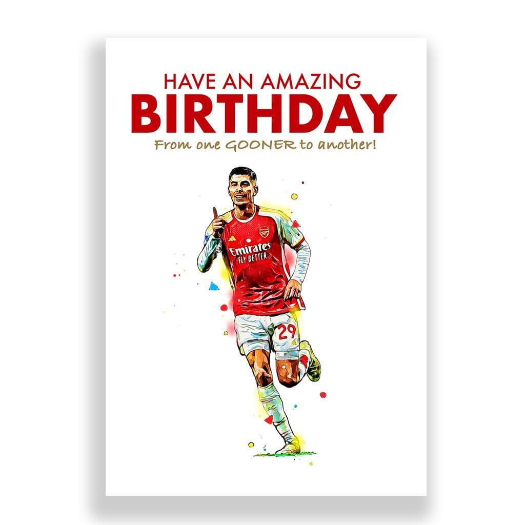 Arsenal Birthday Card | Kai Havertz