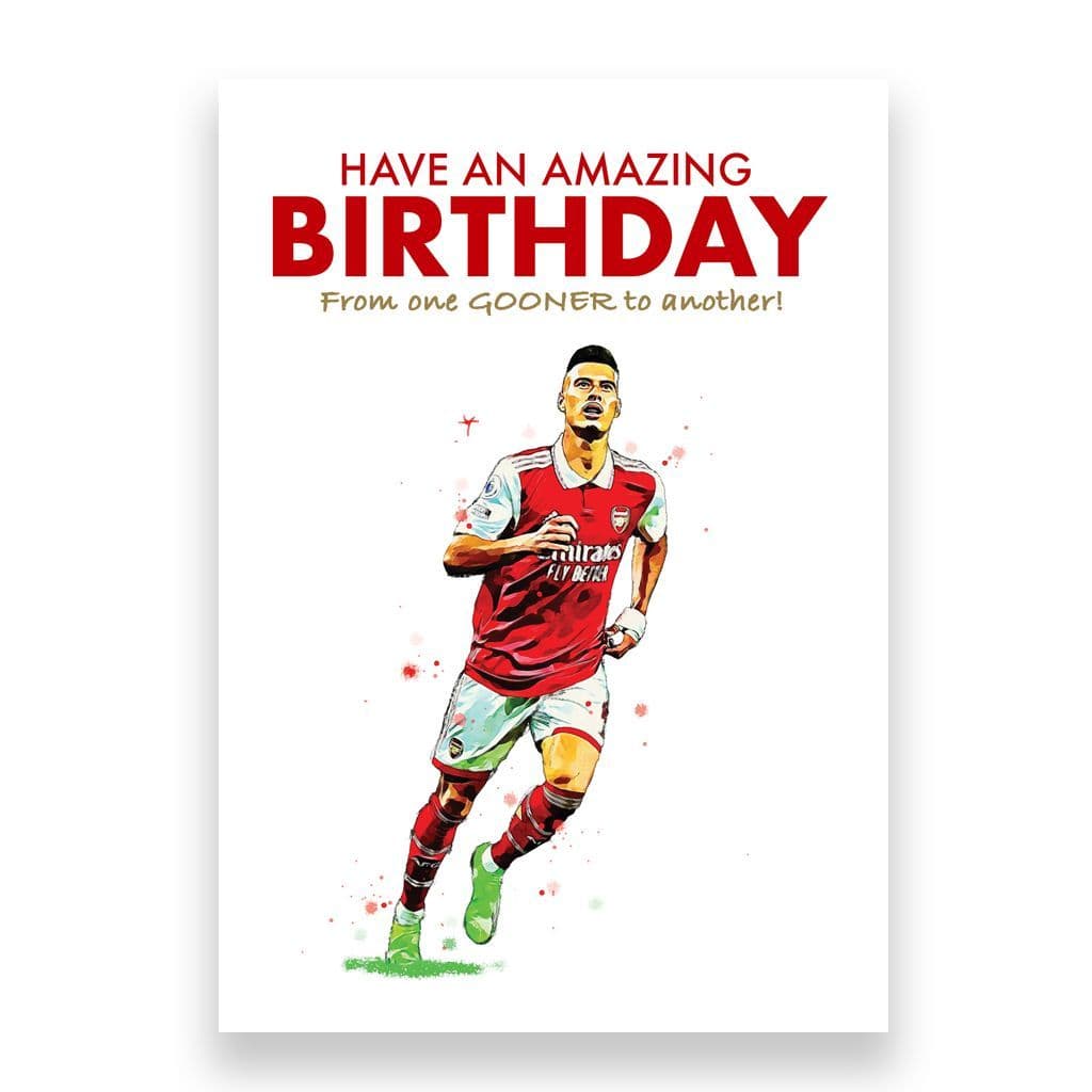 Arsenal Birthday Card | Martinelli