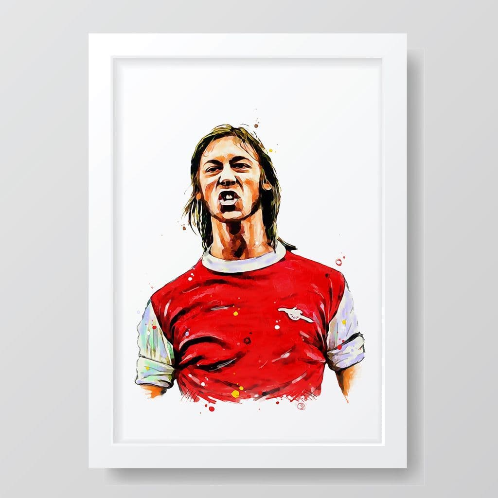 Arsenal | Charlie George Art Print - Image 3