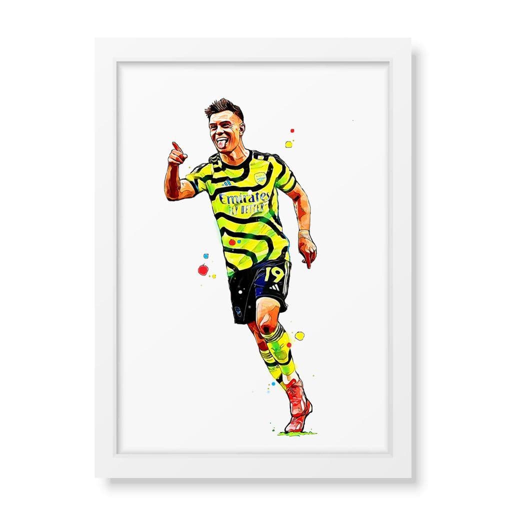 Arsenal | Leandro Trossard Art Print - Image 3
