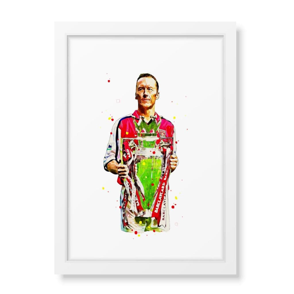Arsenal | Lee Dixon Art Print - Image 3