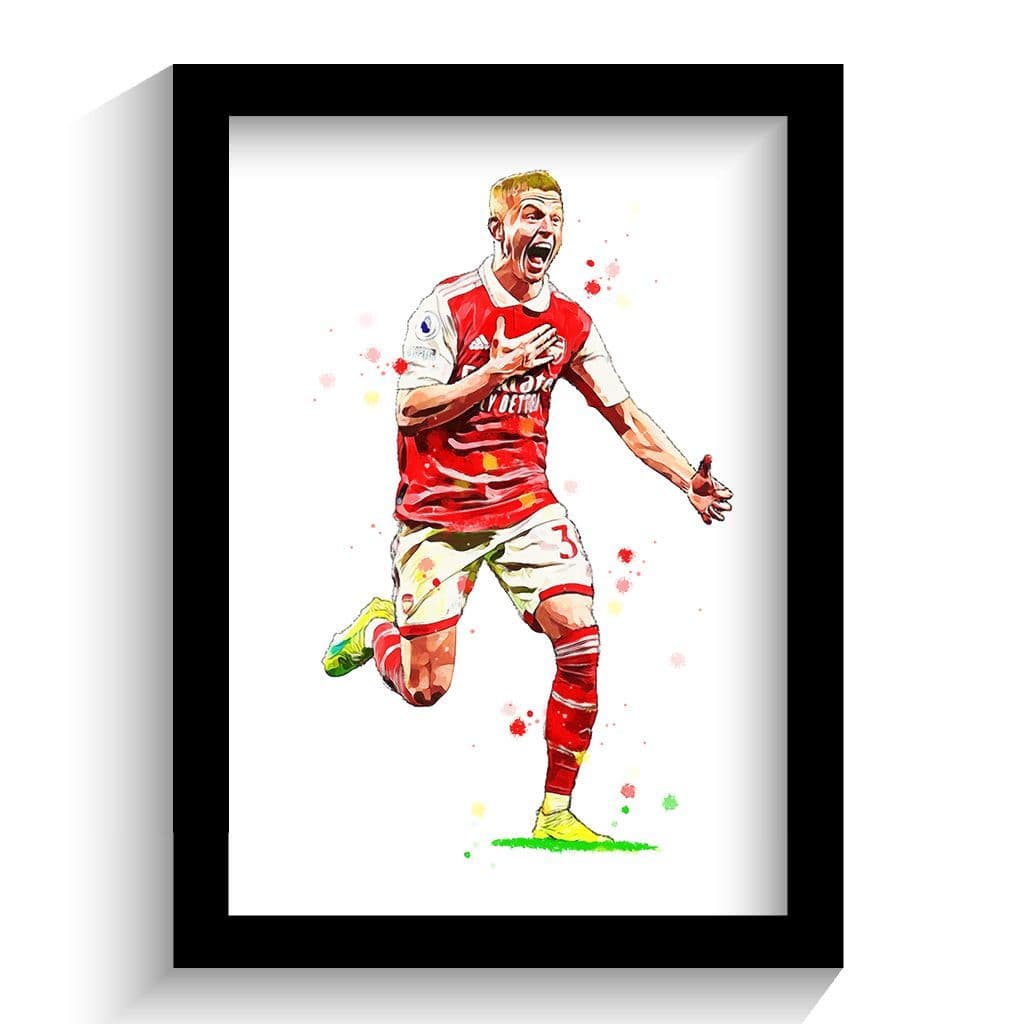 Arsenal | Oleksandr Zinchenko Art Print - Image 2