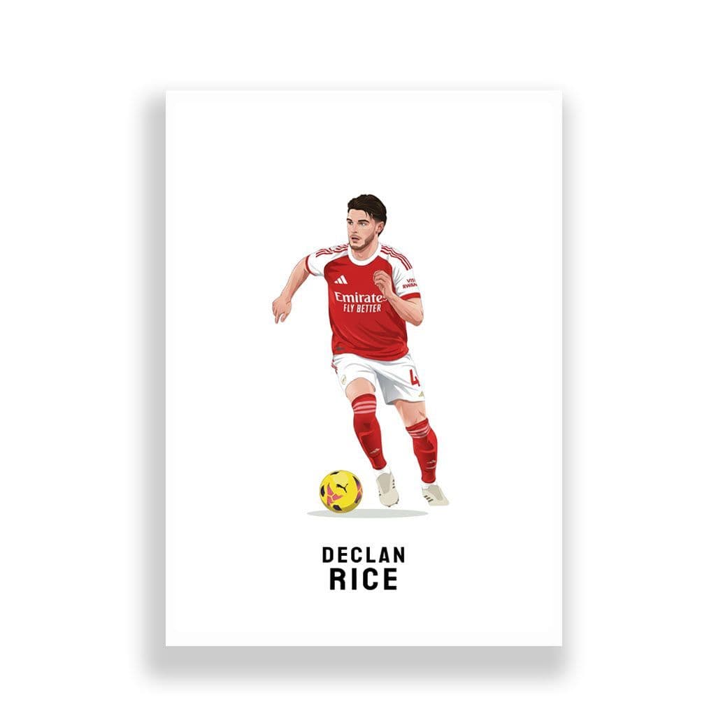 Arsenal Print | Declan Rice. - Image 2