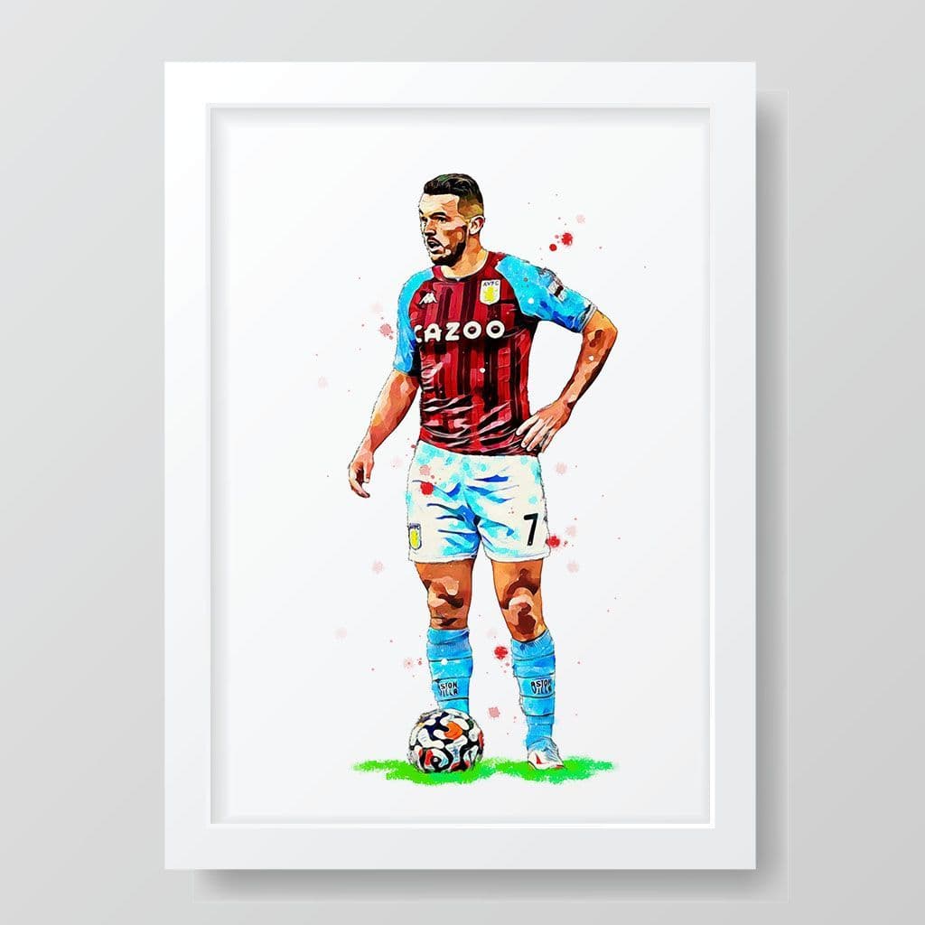 Aston Villa | John McGinn Art Print (1) - Image 3