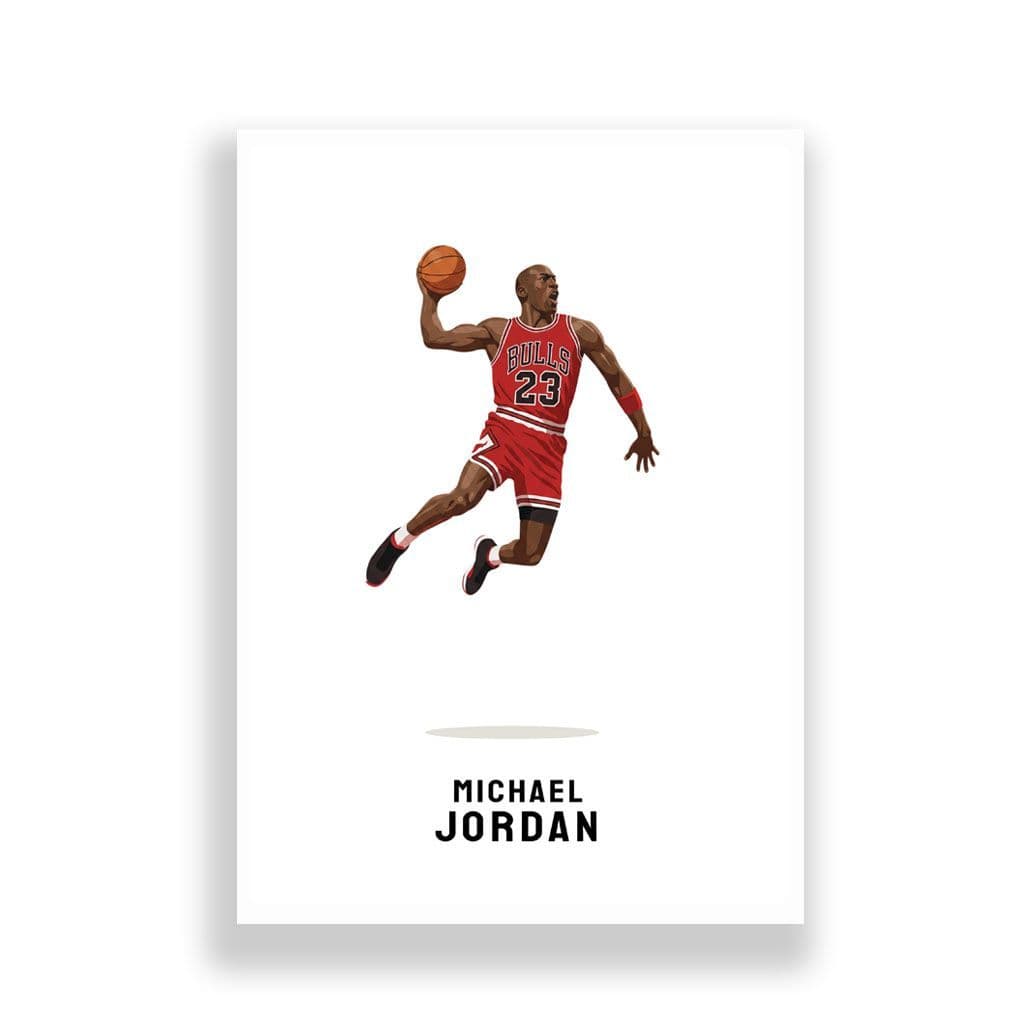 Basketball | Michael Jordan Minimal Art - Image 2