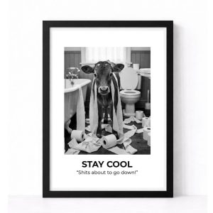 Bathroom Print | Stay Cool!