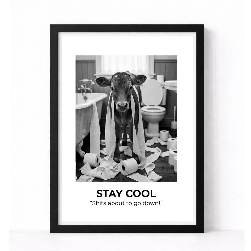 Bathroom Print | Stay Cool!