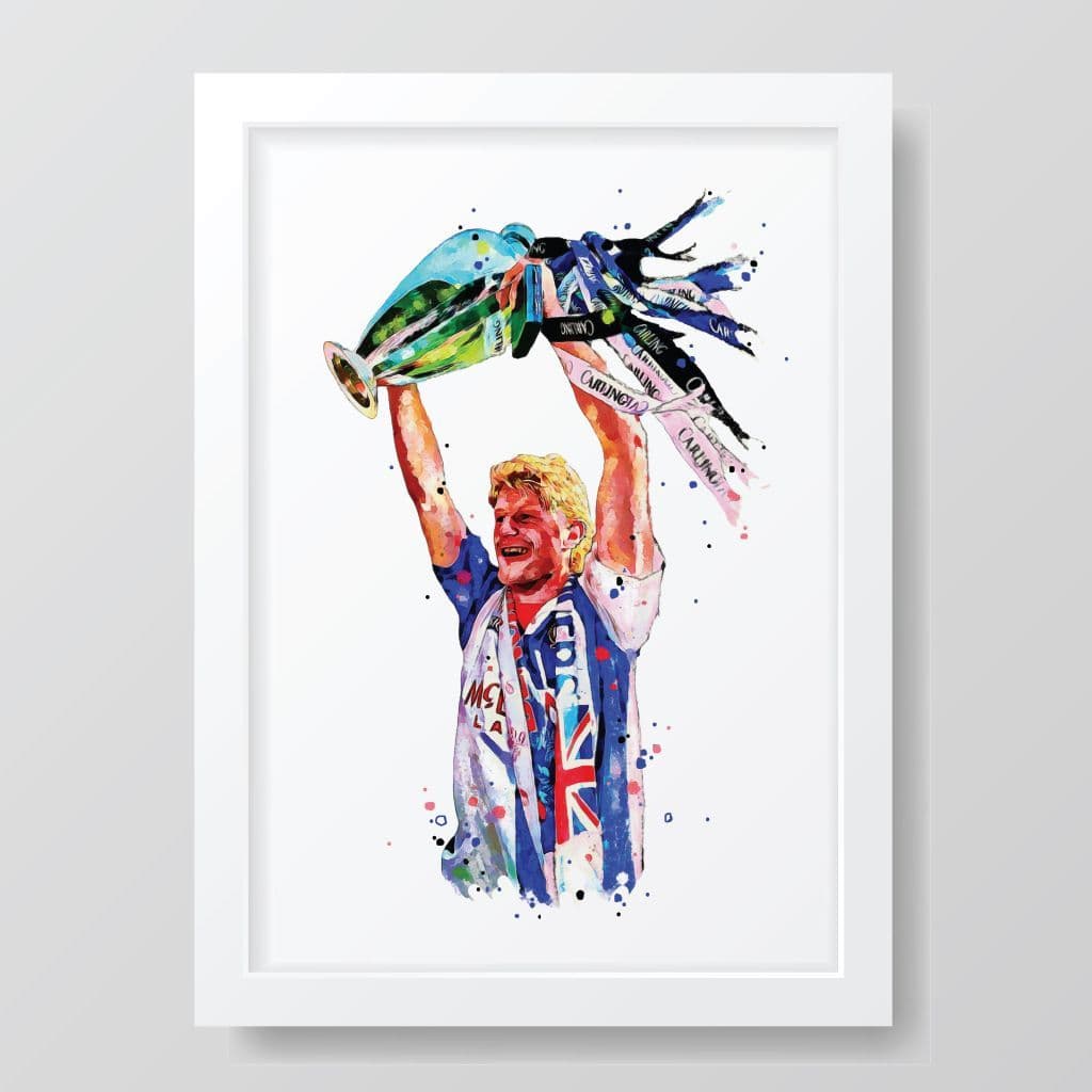 Blackburn Rovers | Colin Hendry Art Print - Image 3