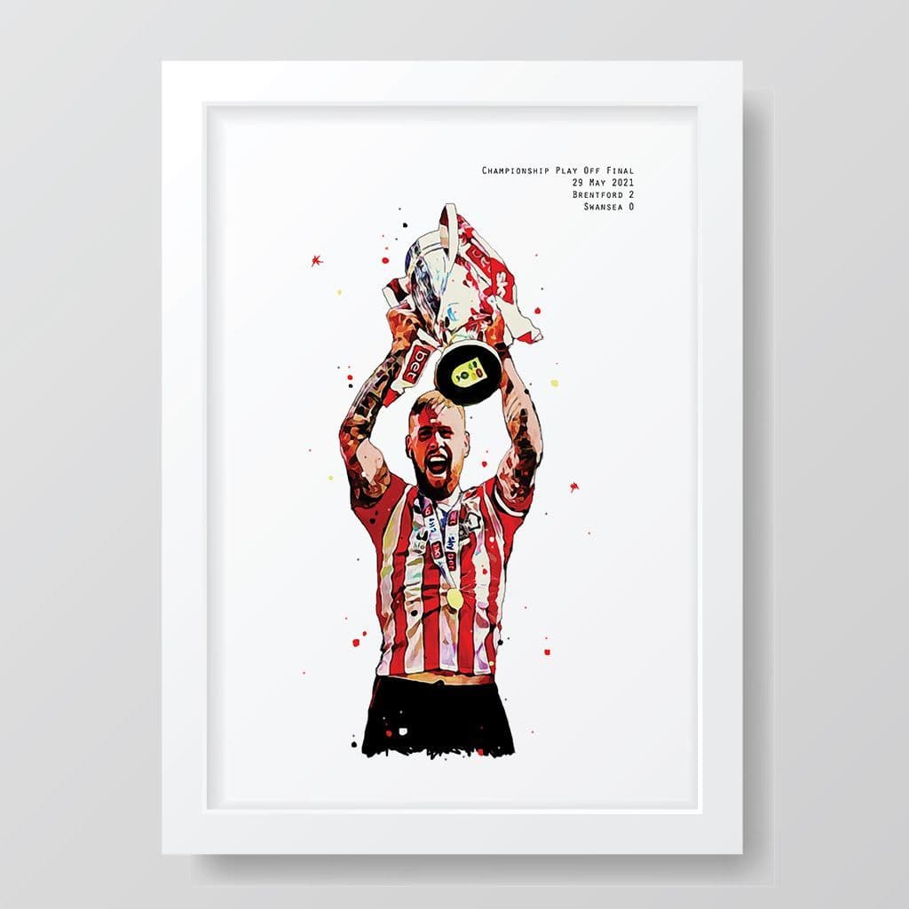 Brentford | Pontus Jansson Art Print - Image 3