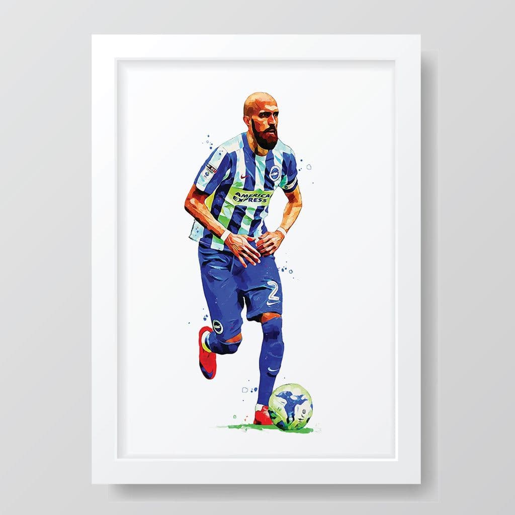 Brighton & Hove Albion | Bruno Art Print - Image 3
