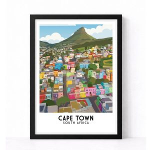 CAPE TOWN | SOUTH AFRICA | TRAVEL POSTER