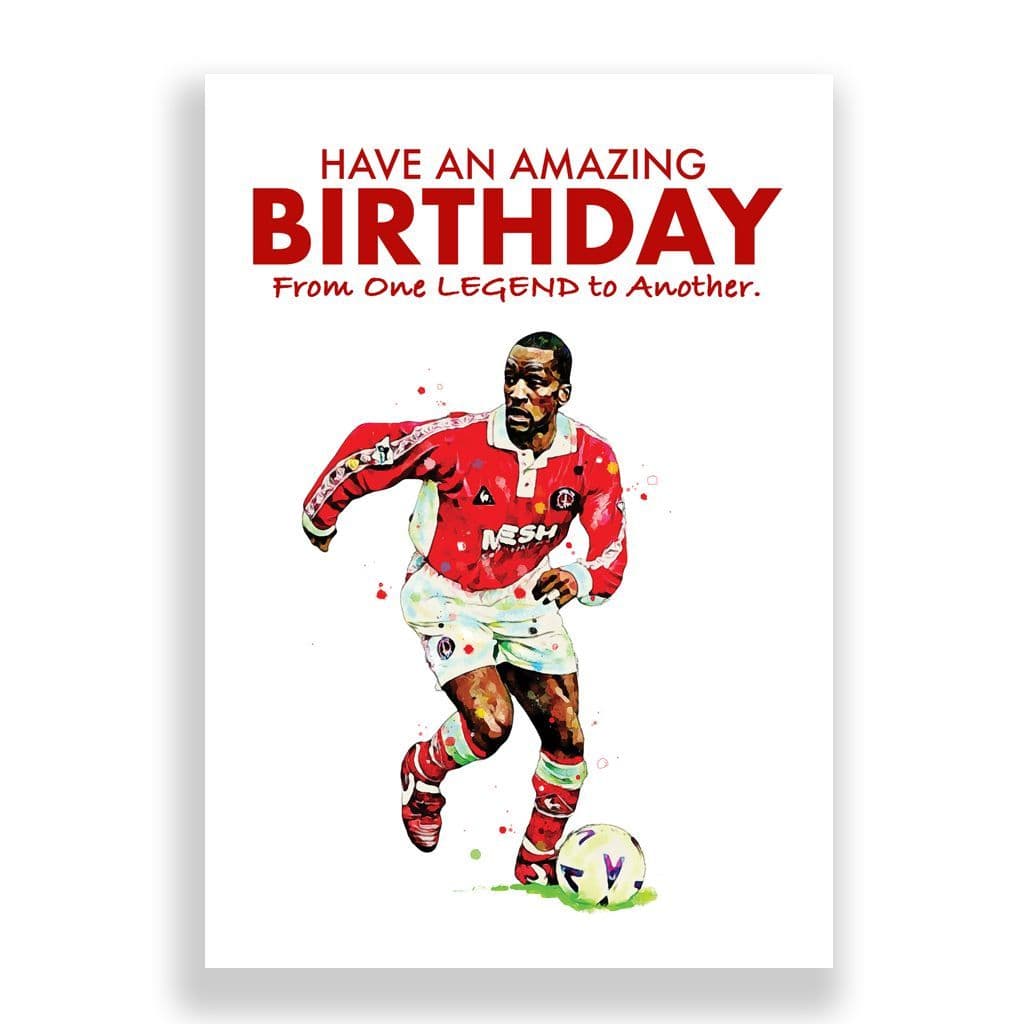Charlton Athletic Birthday Card | Chris Powell