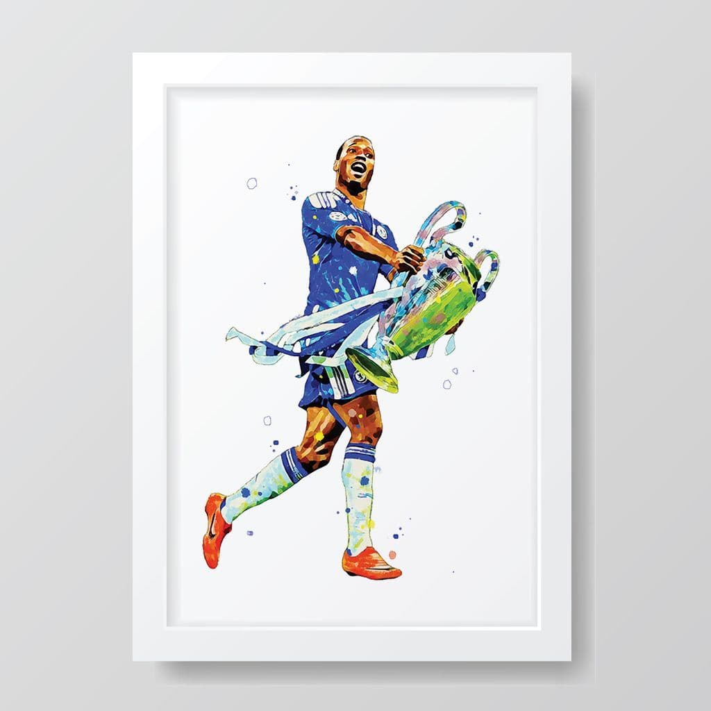 Chelsea | Didier Drogba Art Print - Image 3