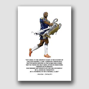 CHELSEA - DROGBA - MARTIN TYLER!