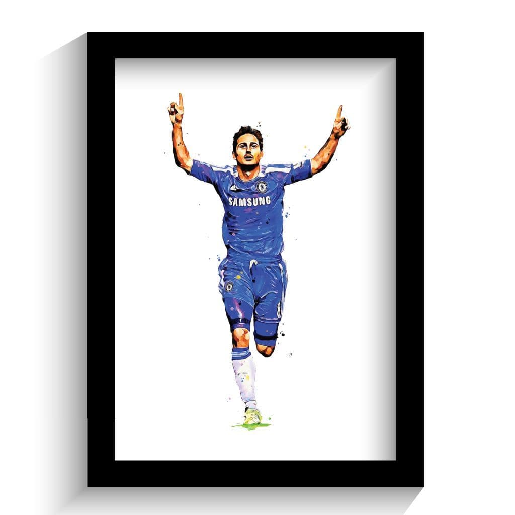 Chelsea | Frank Lampard Art Print - Image 2