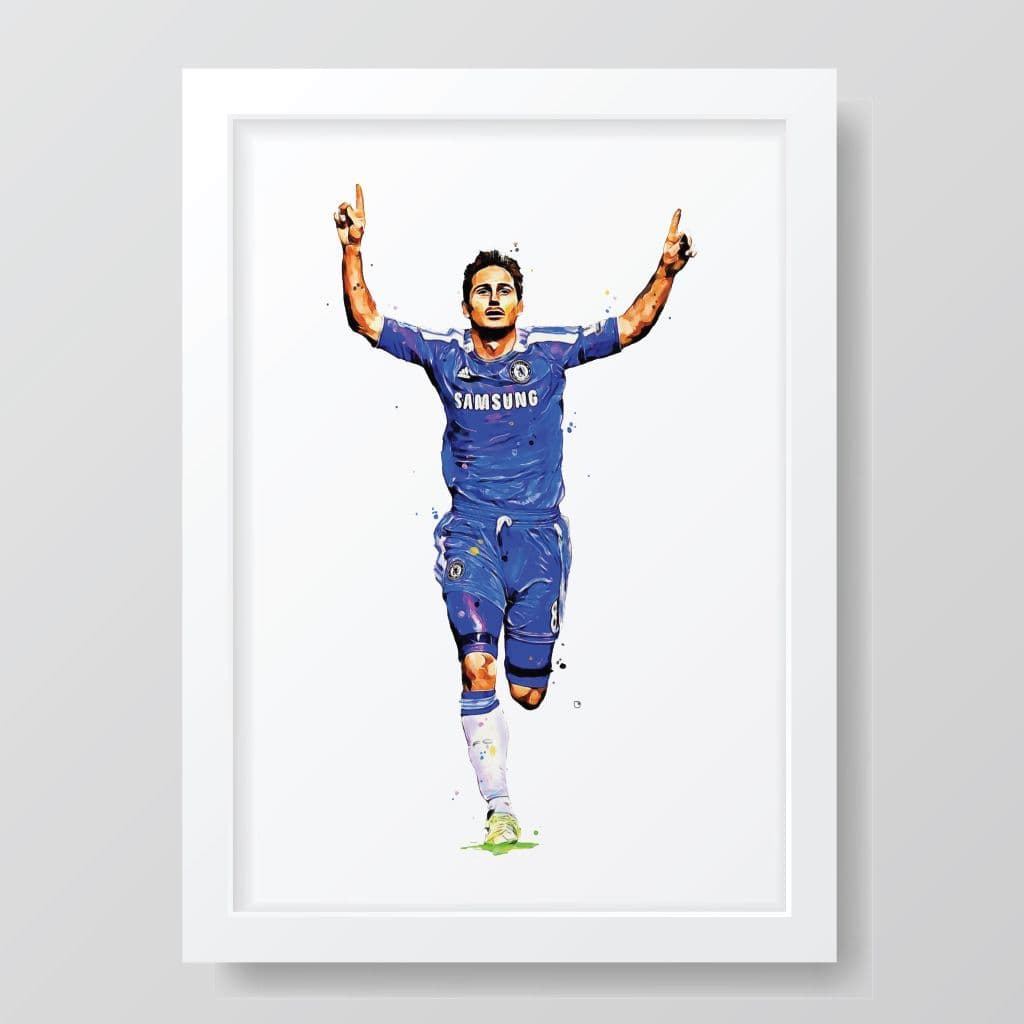Chelsea | Frank Lampard Art Print - Image 3