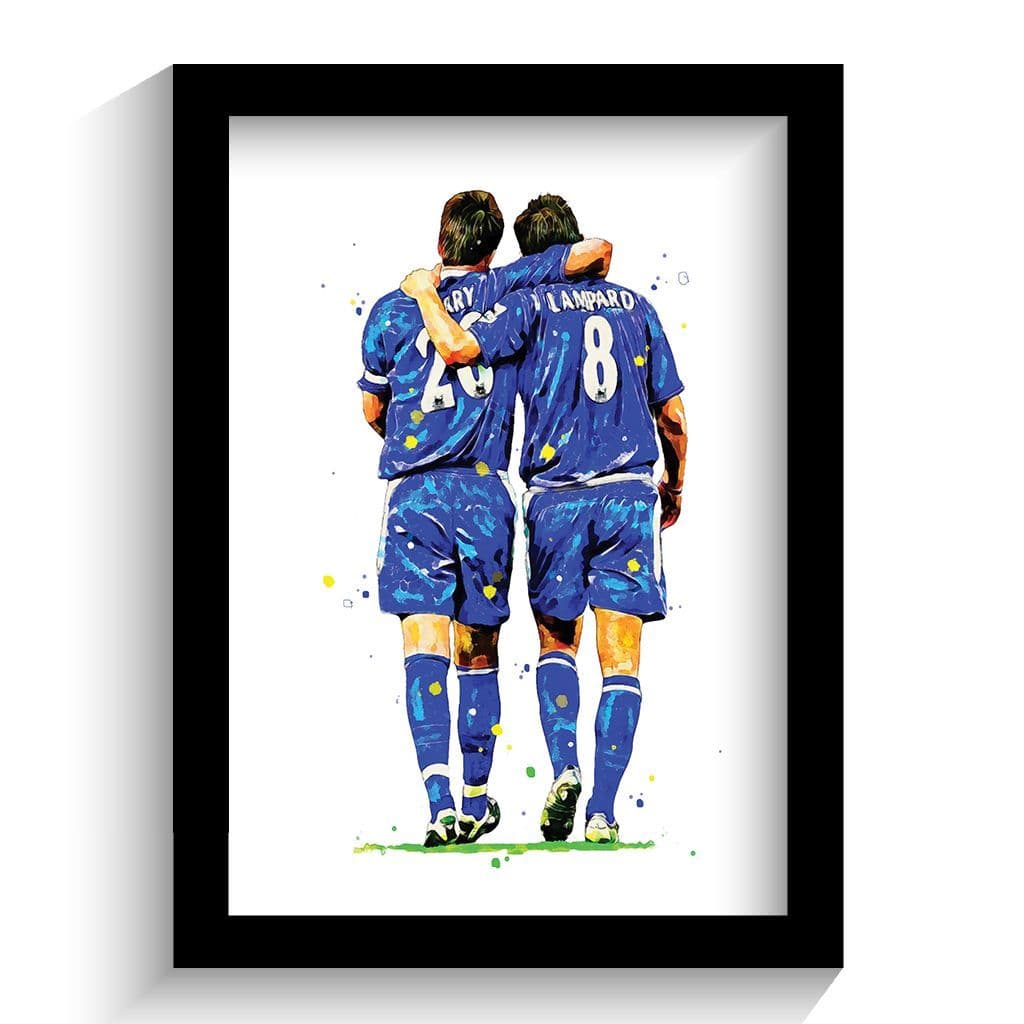 Chelsea | John Terry | Frank Lampard Art Print - Image 2
