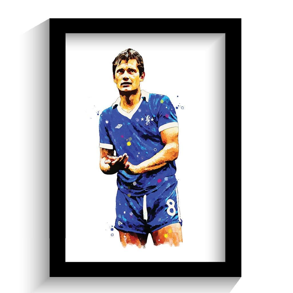 Chelsea | Ray Wilkins Art Print - Image 2