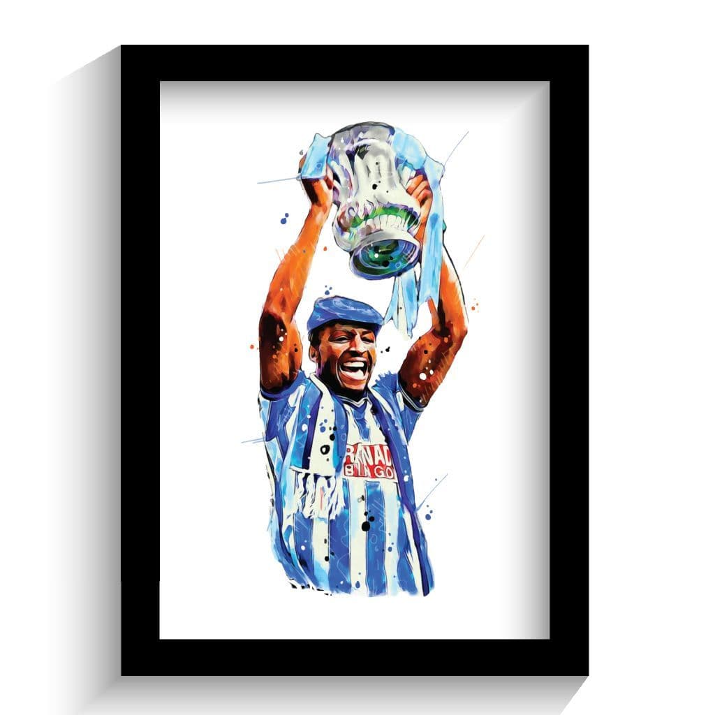 Coventry City | Cyrille Regis Art Print - Image 2