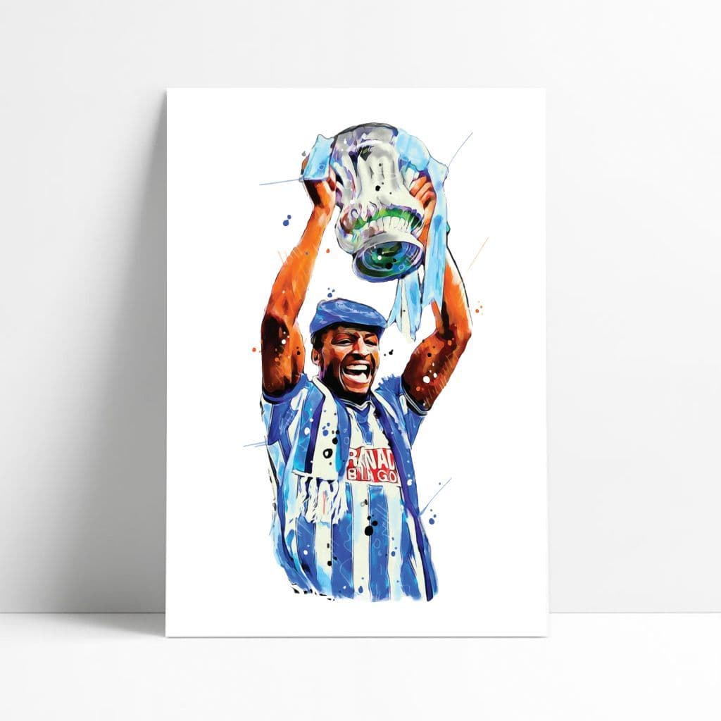 Coventry City | Cyrille Regis Art Print - Image 3