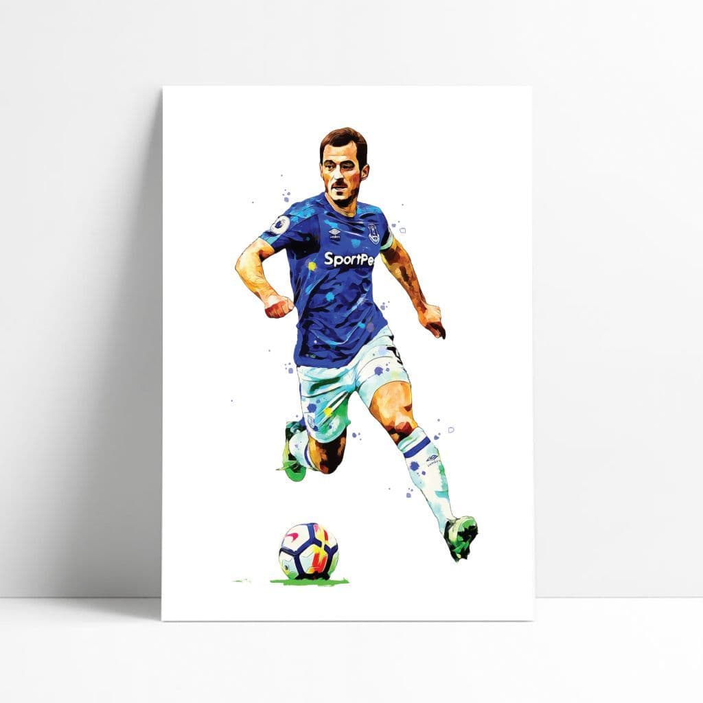Everton | Leighton Baines Art Print