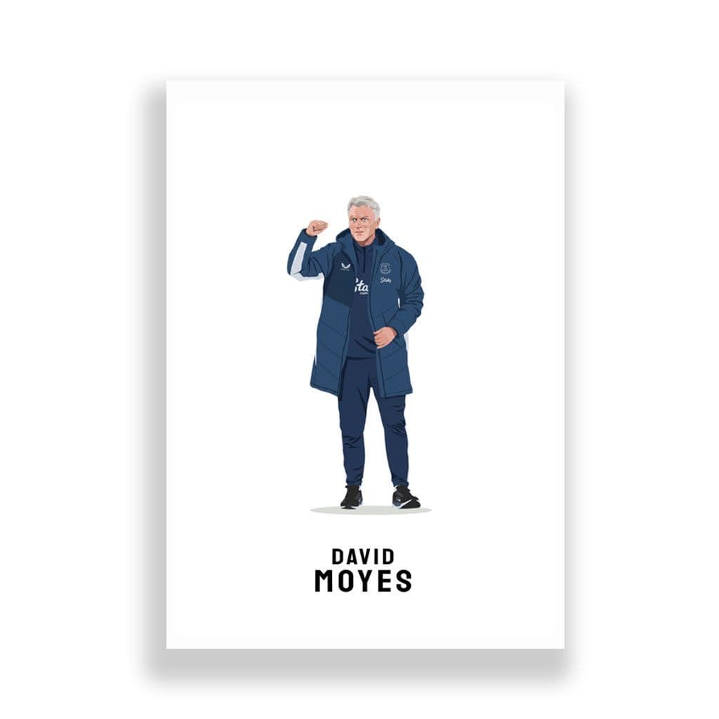 Everton Print | David Moyes - Image 2
