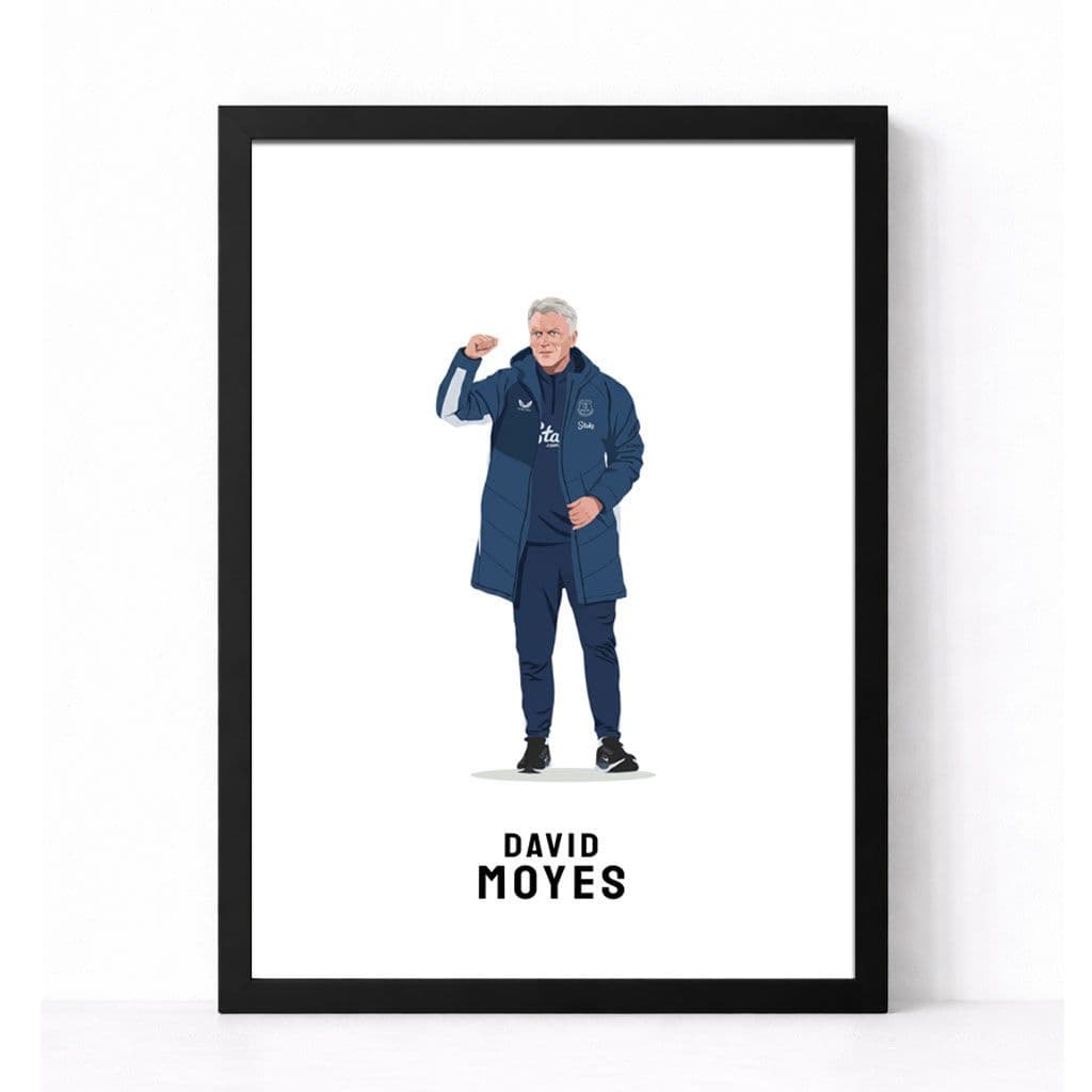 Everton Print | David Moyes