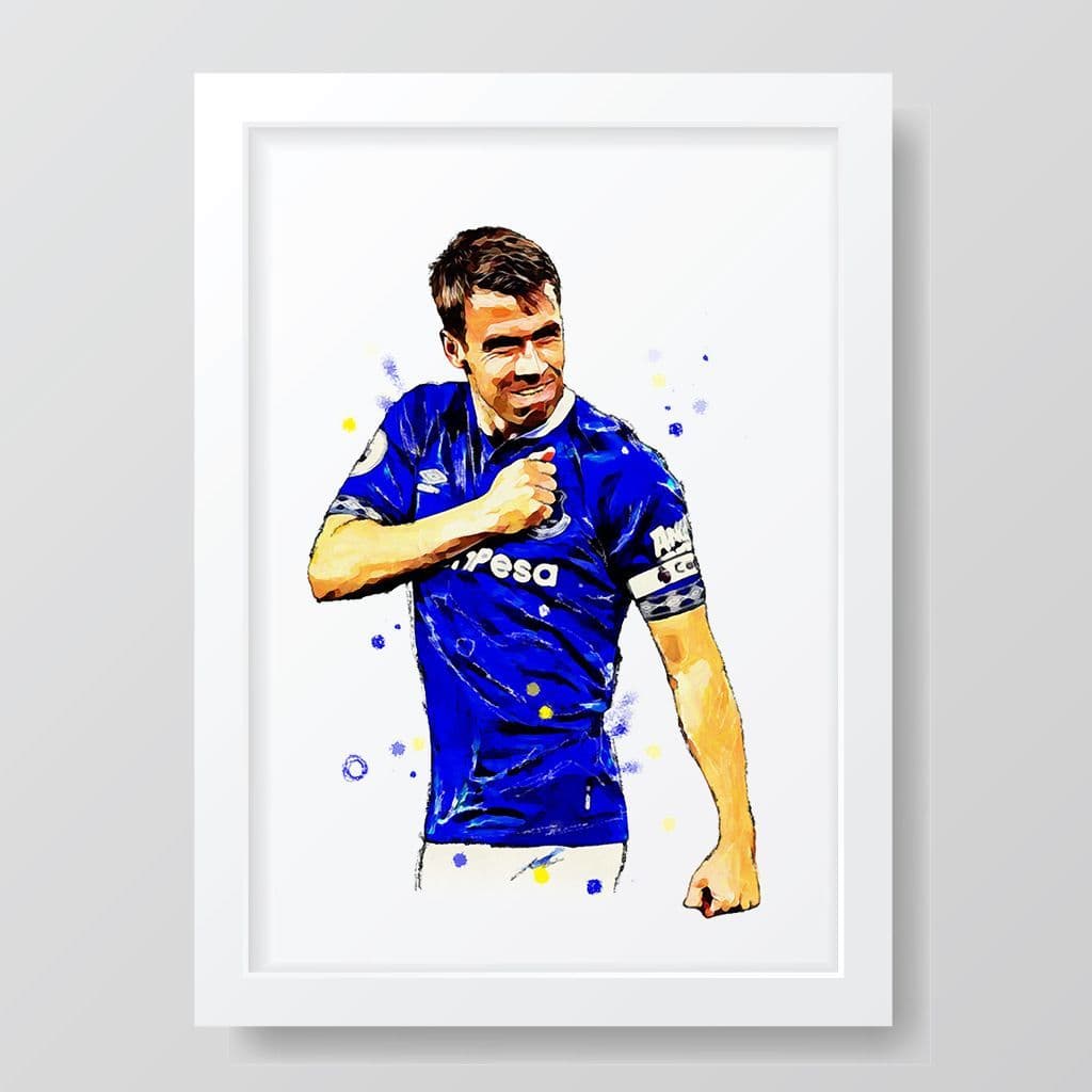 Everton | Seamus Coleman Art Print - Image 3