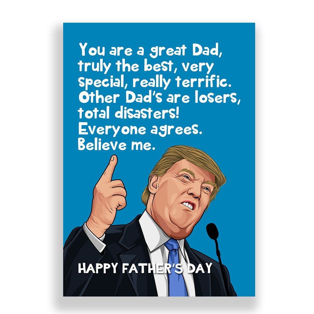 Father's Day Card | Donald Trump