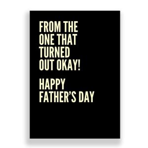 Father's Day Card | Turned Out Ok!