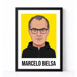 LEEDS | MARCELO BIELSA | MODERN ART PRINT