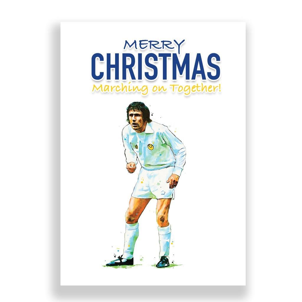 Leeds United Christmas Card | Norman Hunter