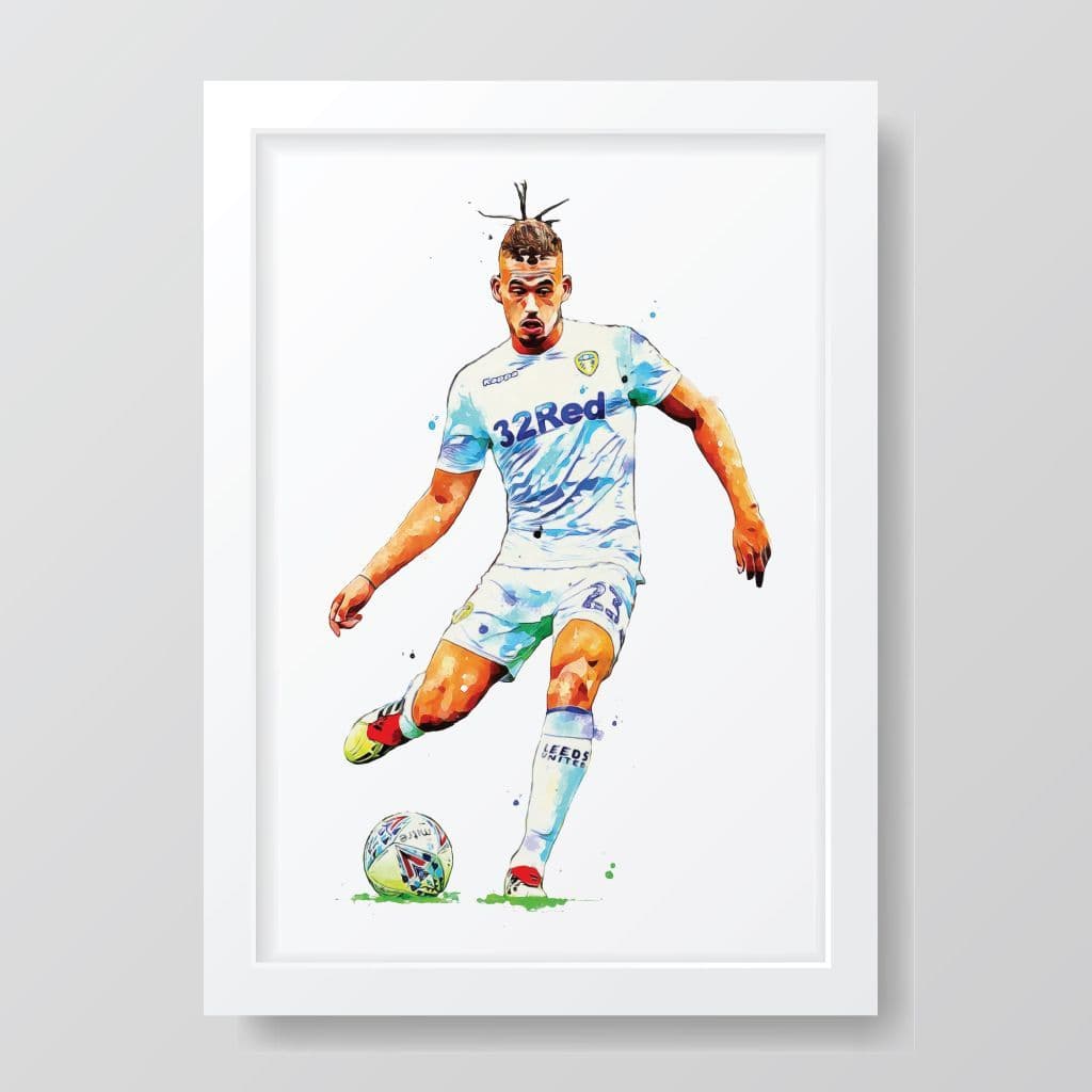 Leeds United | Kalvin Phillips Art Print - Image 3