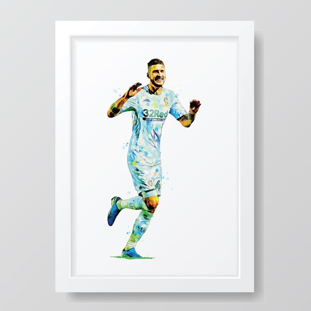 Leeds United | Klich Art Print - Image 3