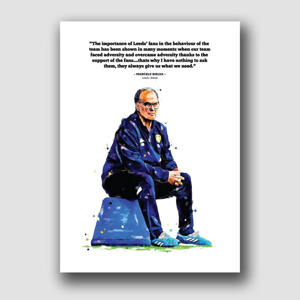 LEEDS UNITED - MARCELO BIELSA QUOTE!