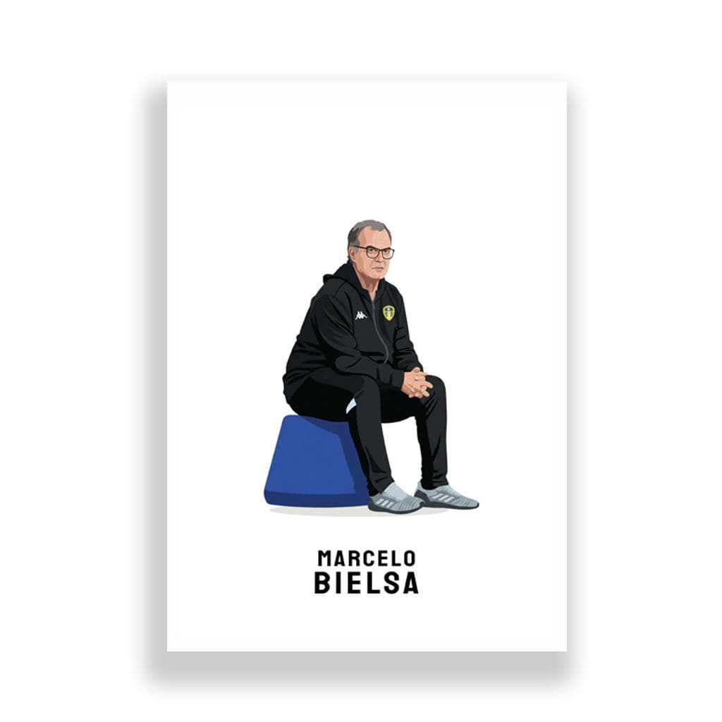 Leeds United Print | Marcelo Bielsa - Image 2