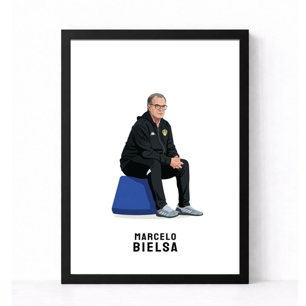Leeds United Print | Marcelo Bielsa