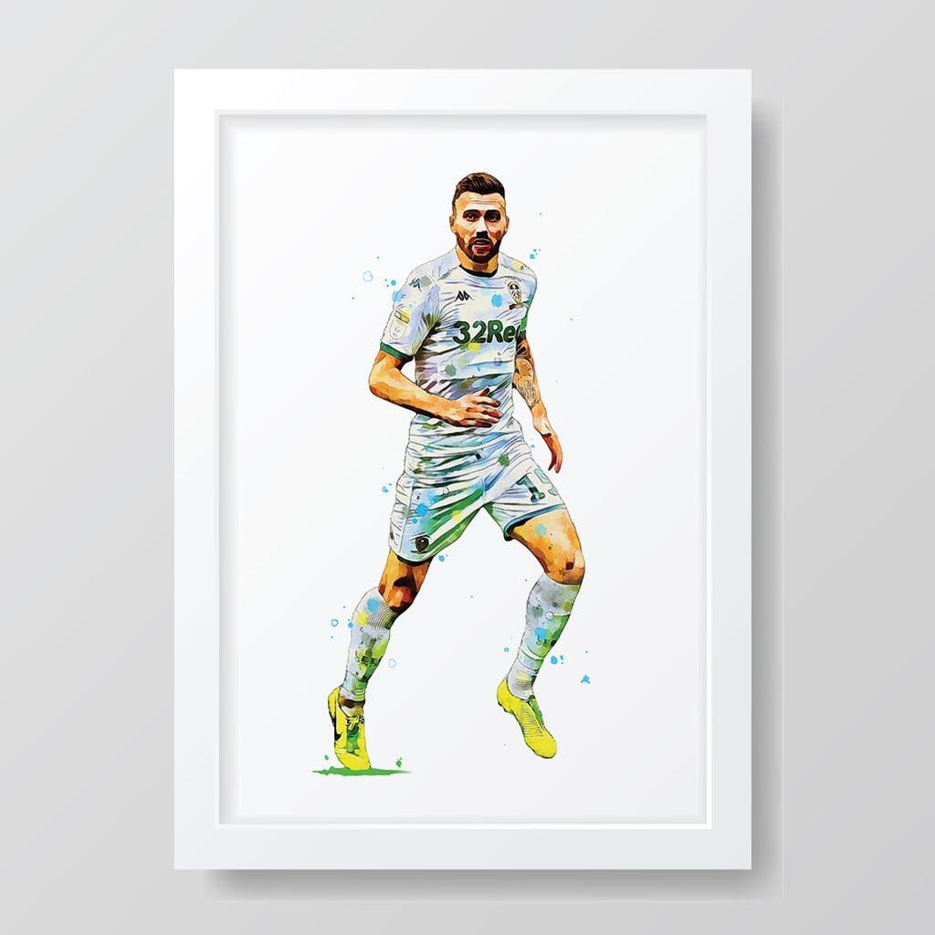 Leeds United | Stuart Dallas Art Print - Image 3