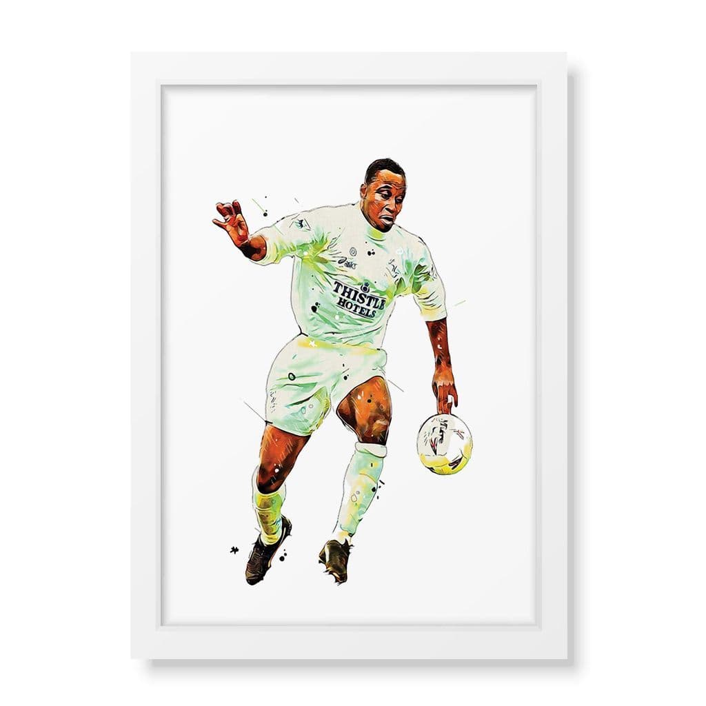 Leeds United | Terry Yeboah Art Print - Image 3