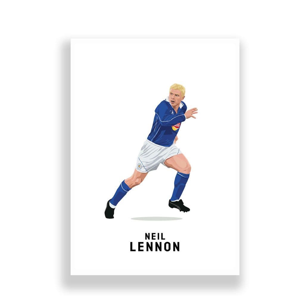 Leicester City Print | Neil Lennon - Image 2