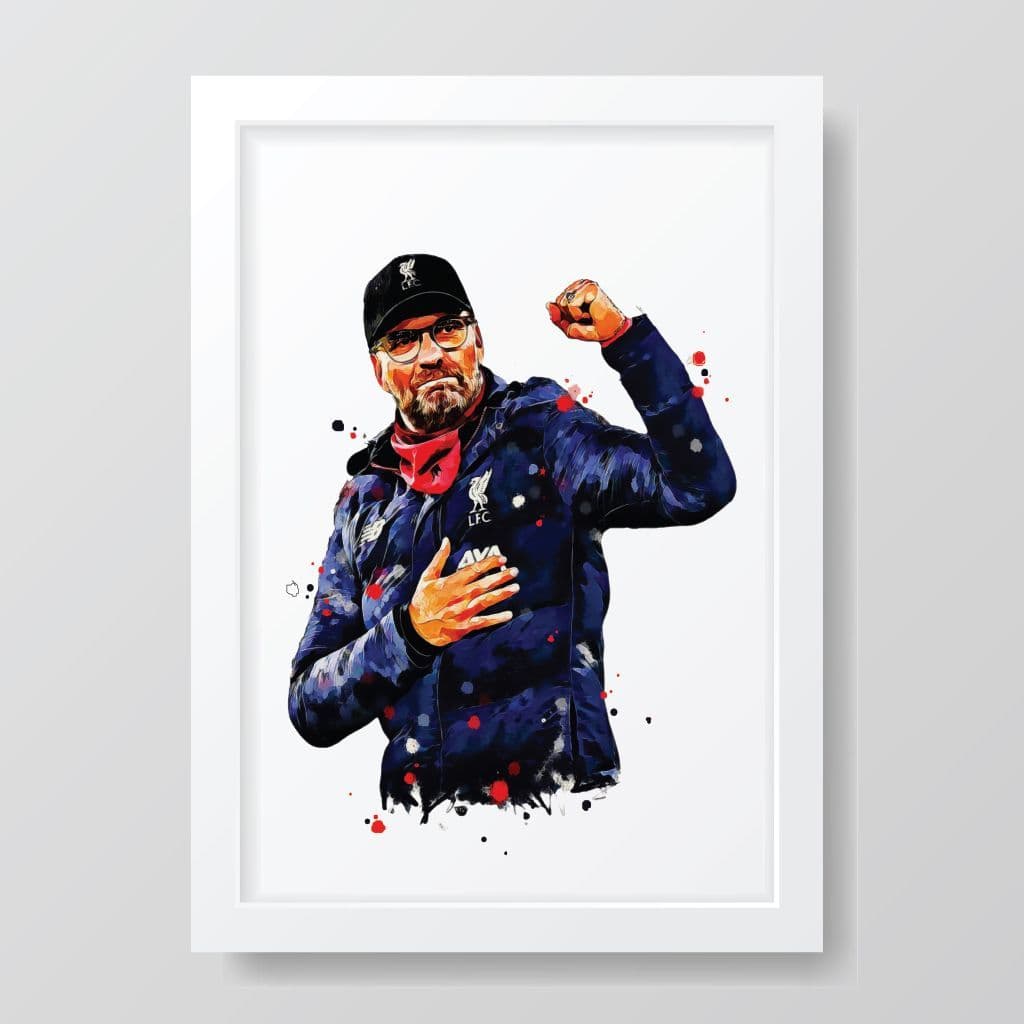 Liverpool | Jurgen Klopp Art Print (1) - Image 3