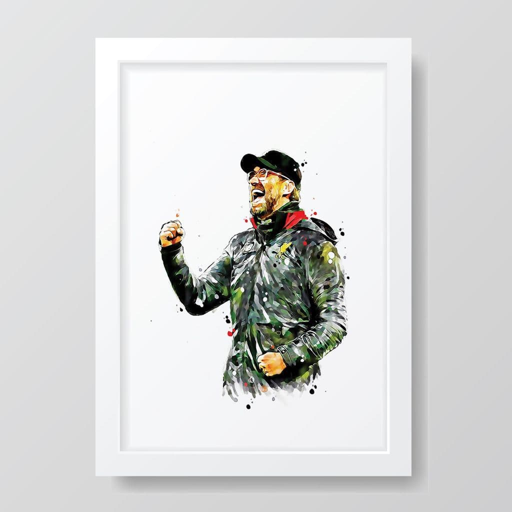 Liverpool | Jurgen Klopp Art Print - Image 3