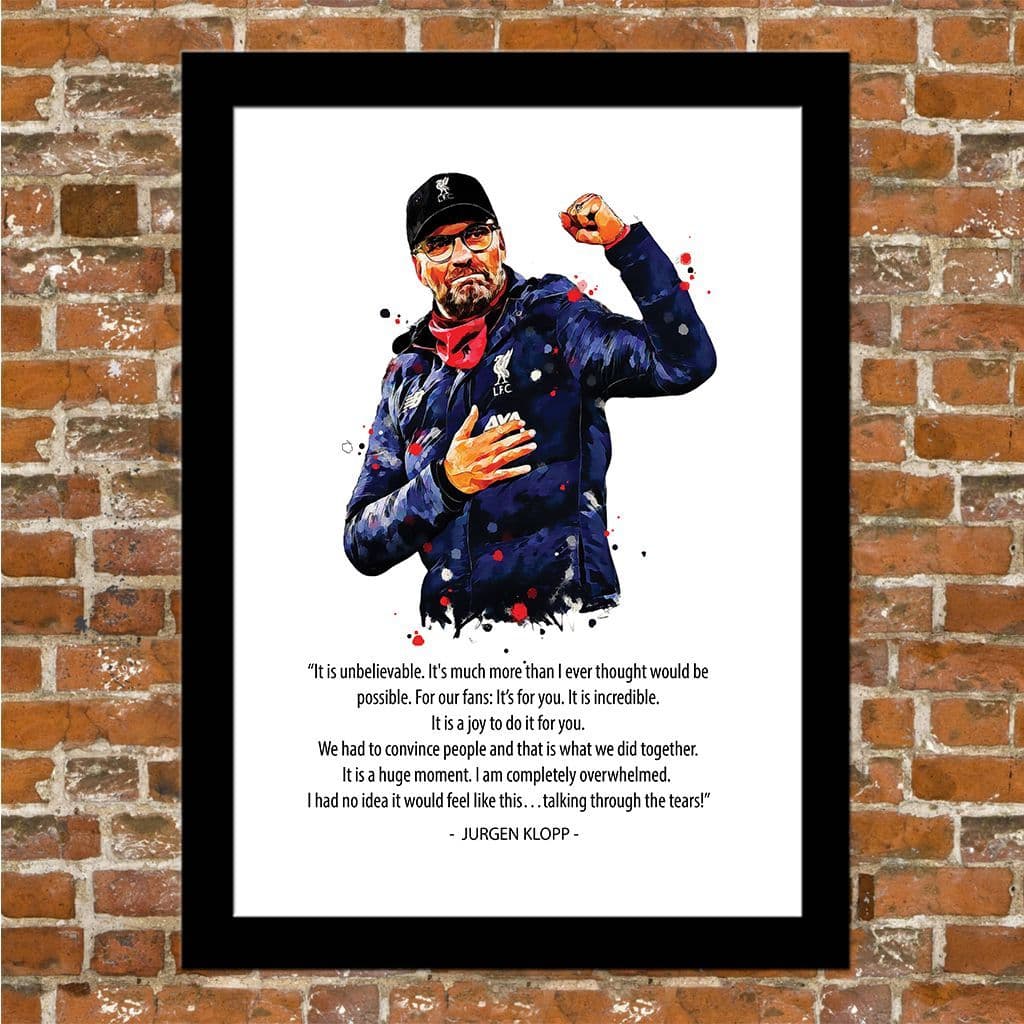 LIVERPOOL - KLOPP PREMIER LEAGUE QUOTE! - Image 2