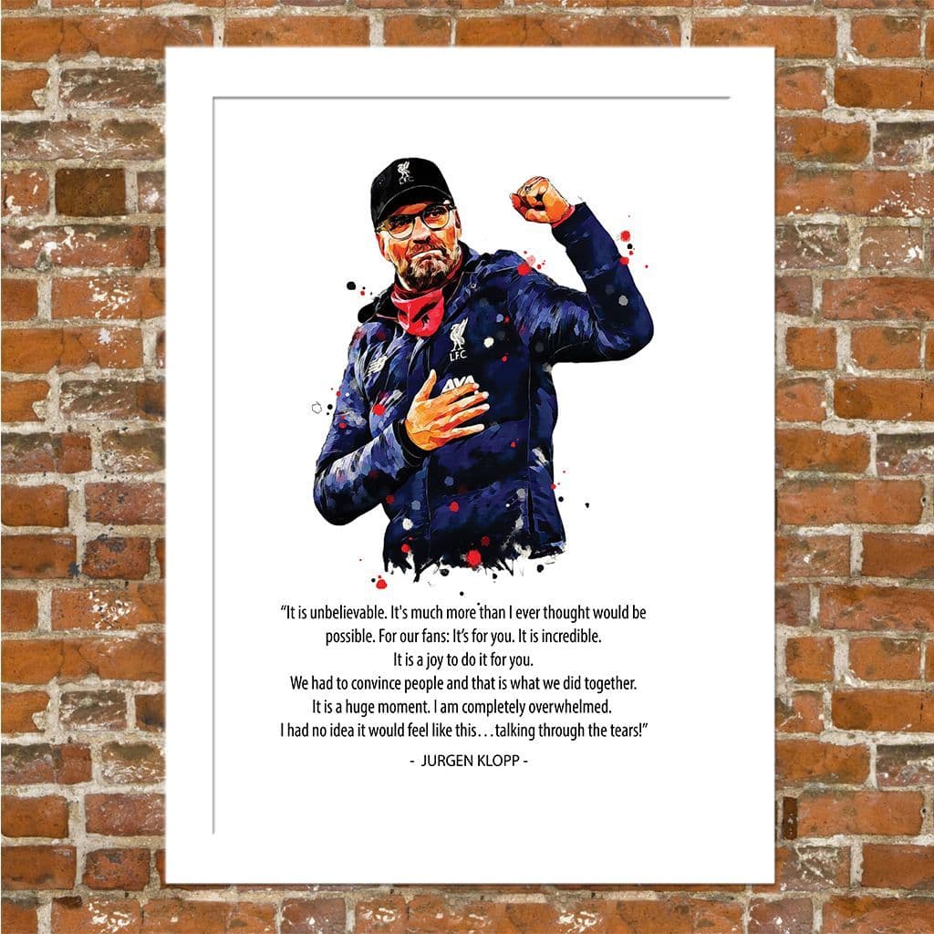 LIVERPOOL - KLOPP PREMIER LEAGUE QUOTE! - Image 3