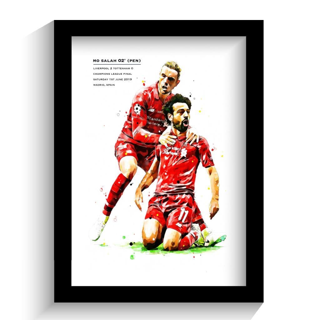 Liverpool | Mo Salah Art Print - Image 2