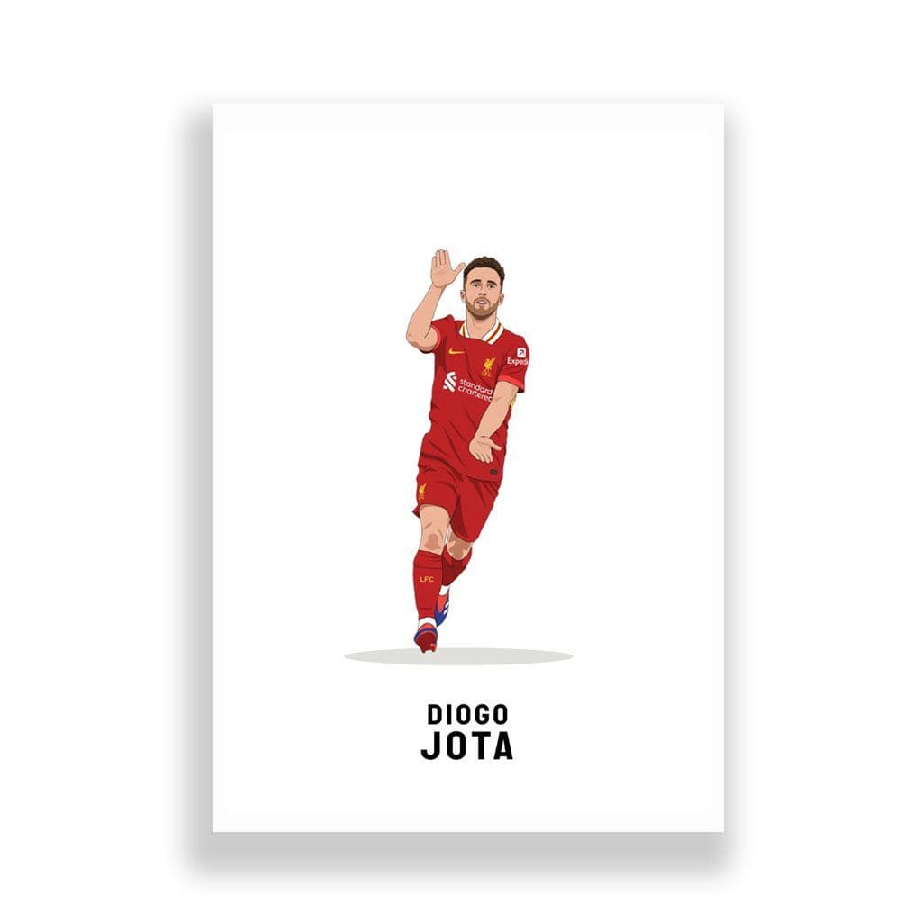 Liverpool Print | Diogo Jota - Image 2